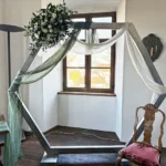 Hexagon Traubogen Silber