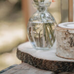 Teelichthalter Rinde