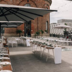 Tischläufer Baumwolle-Weiß