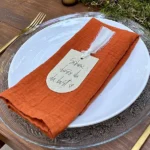 Serviette Terrakotta