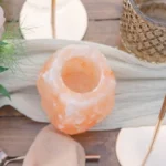 Teelichthalter Saltzkristall