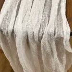 Tischläufer Gaze Weiß