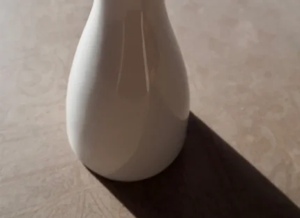 Vase weiß