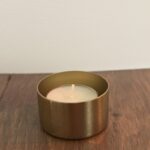 Teelichthalter gold