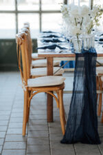 Tischläufer Navy Blau – Bild 2