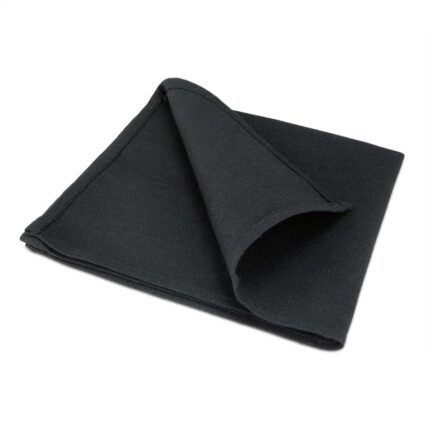 Serviette Schwarz
